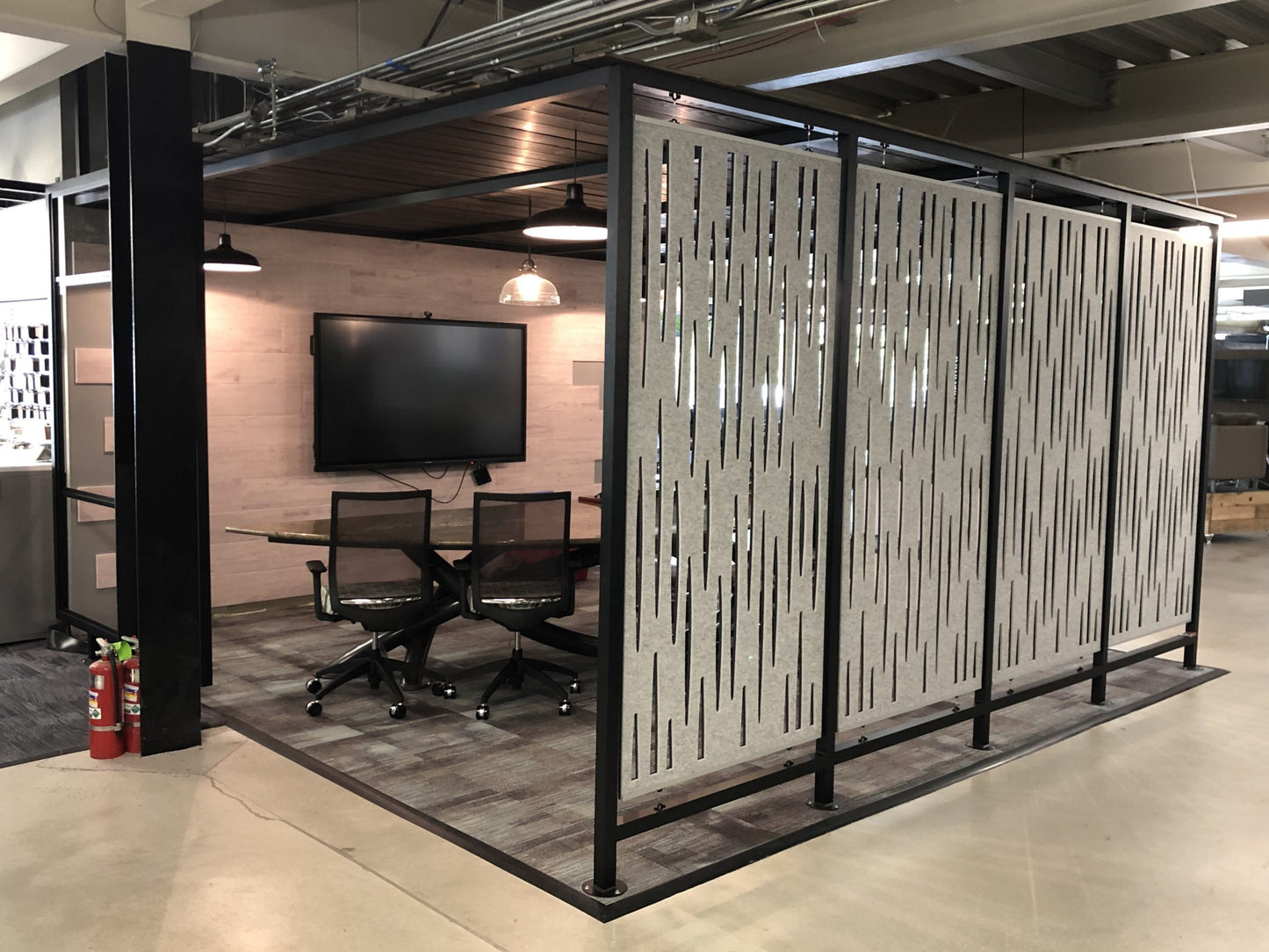 Echodeco 90% Sound Absorb Acoustic Panels and Partitions 47"w x 70"h