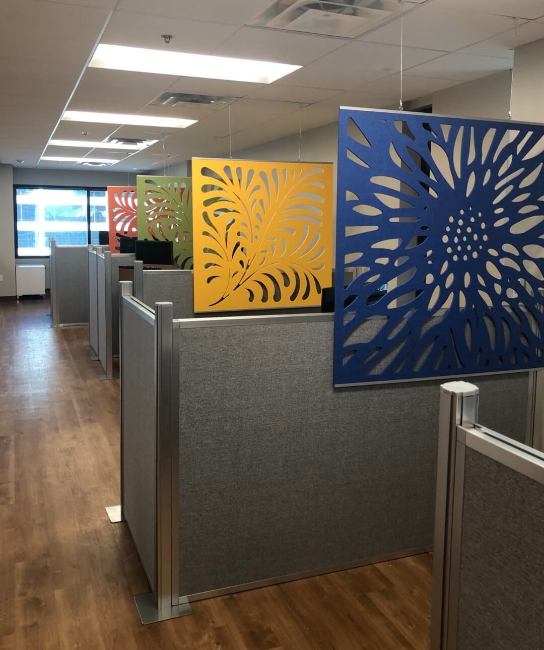 Echodeco 90% Sound Absorb Acoustic Panels and Partitions 47"w x 70"h