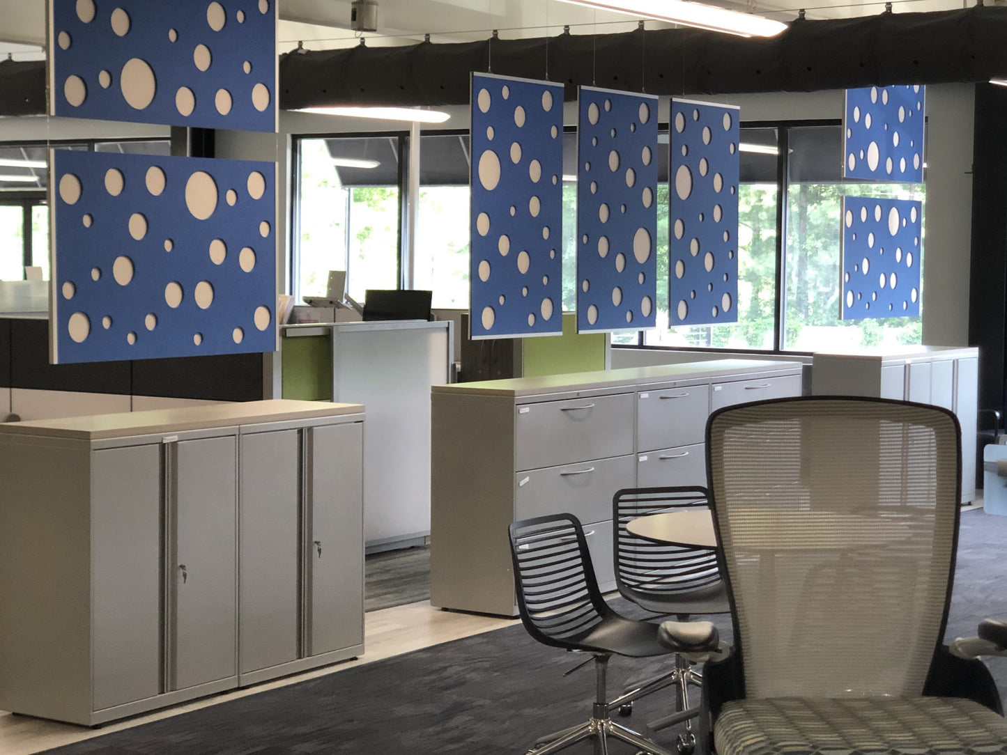 Echodeco 90% Sound Absorb Acoustic Panels and Partitions 47"w x 70"h