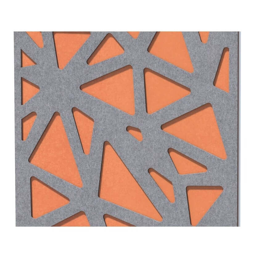 EchoDeco 3/8" Acoustic Decorative Panel 23.5"W X 47"H