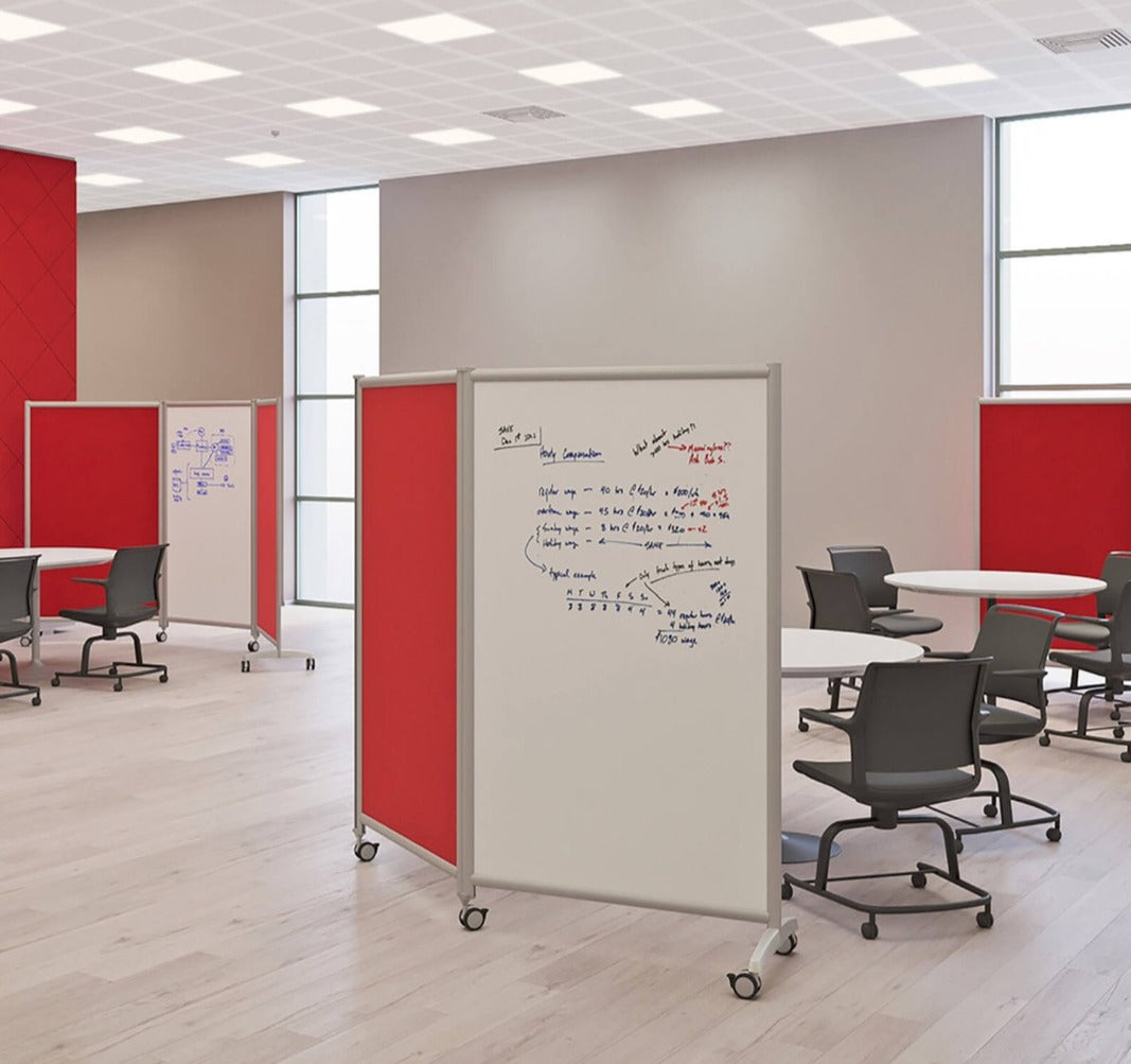 Fold-N-Roll 85% Sound Absorber Collapsible Divider
