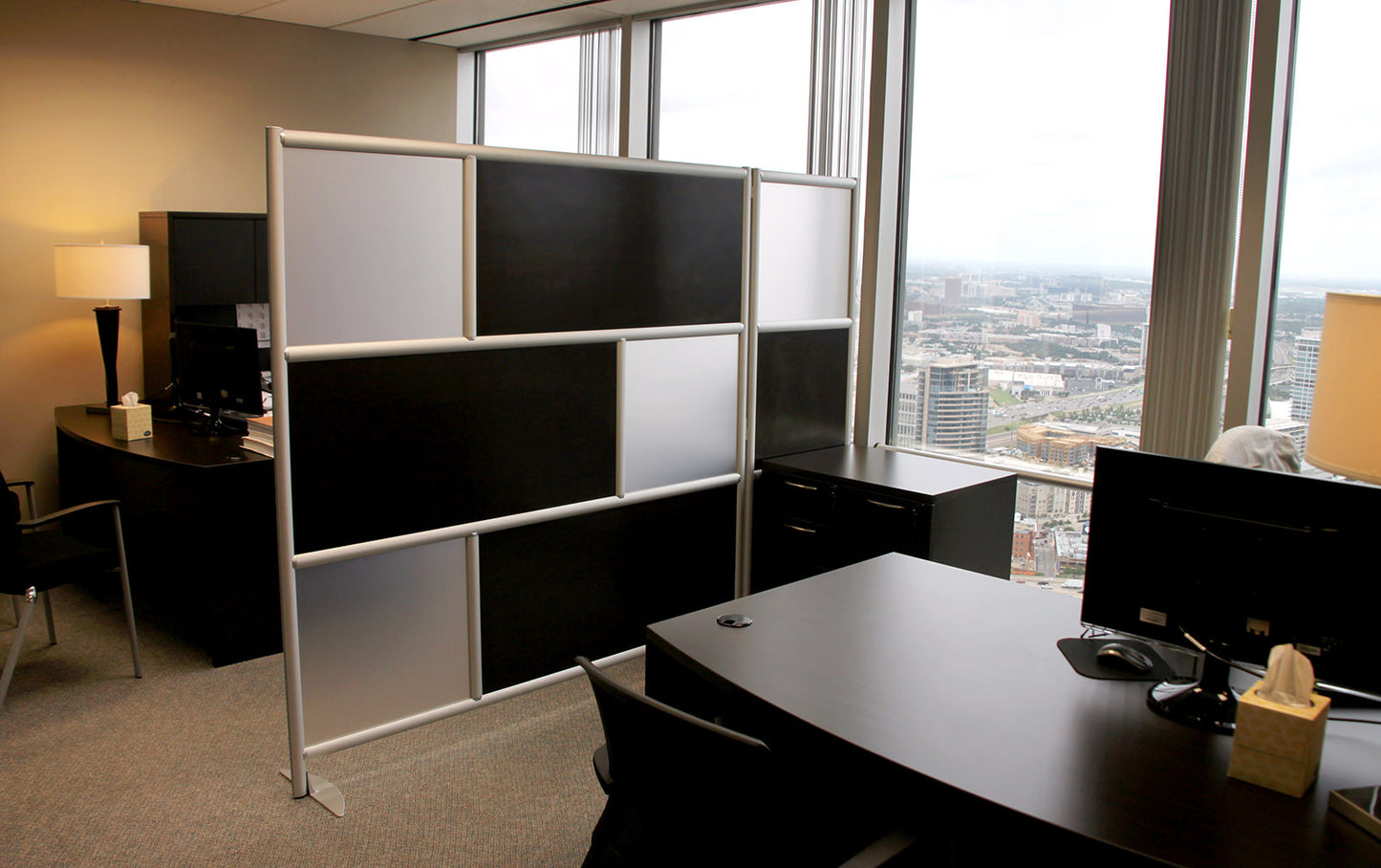 Urban Wall Acoustic Divider 6-Core Panel 78"H