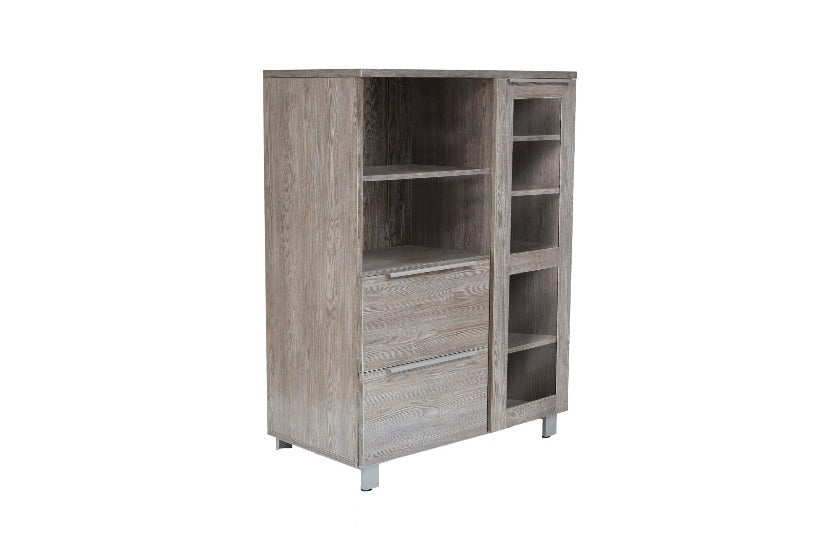 Kalmar Highboard Filing Cabinet with Doors K118