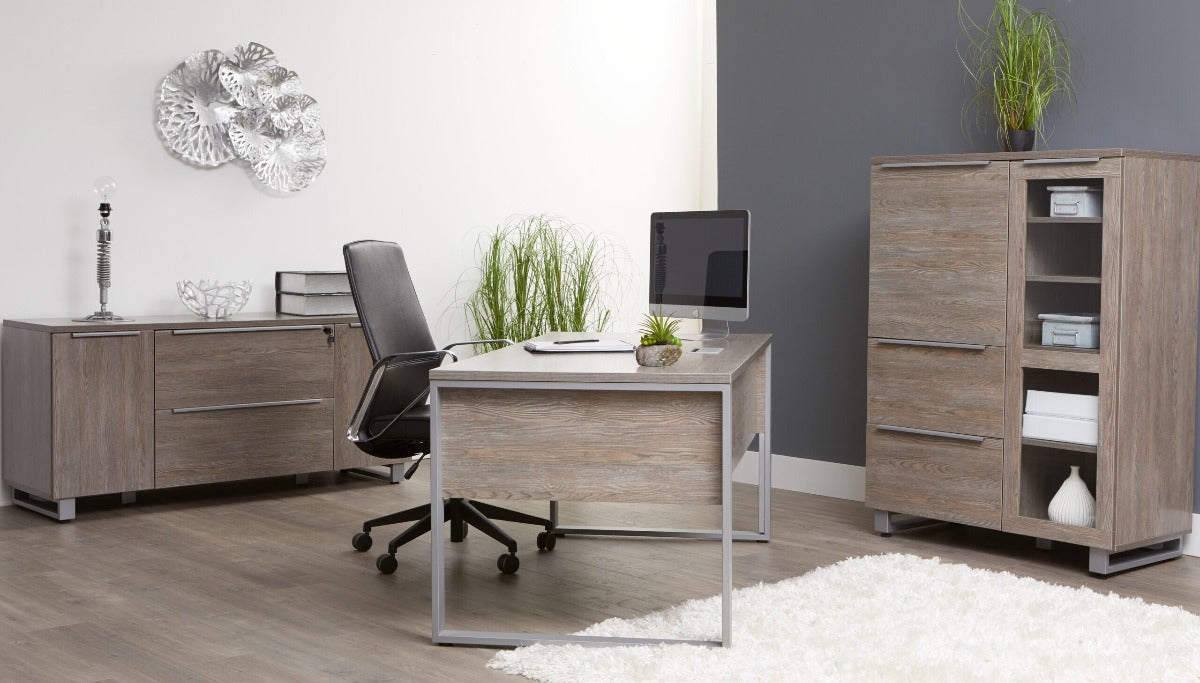 Kalmar Highboard Filing Cabinet with Doors K118