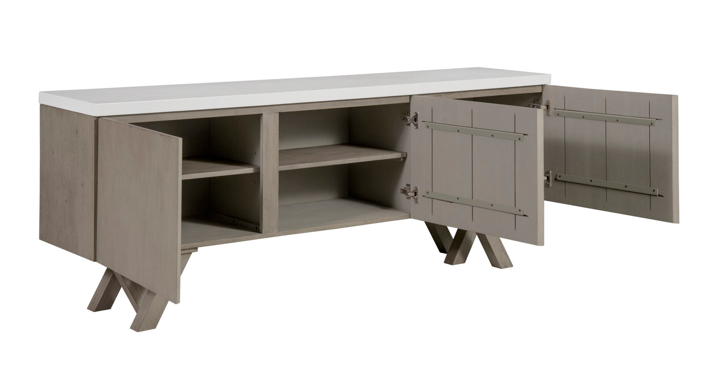Mills Grey Cabinet Sideboard MILL-4502