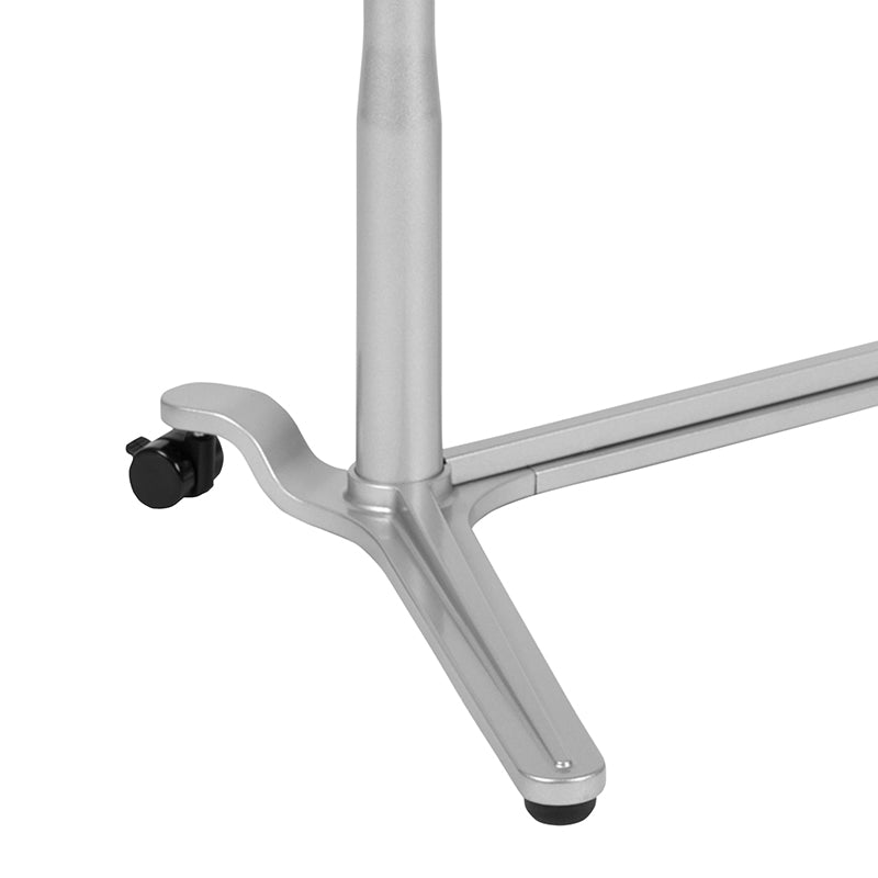 NAN-IP-6-1-DKW-GG Pneumatic Height Adjustable Stand Up Desk - EgyrDesk