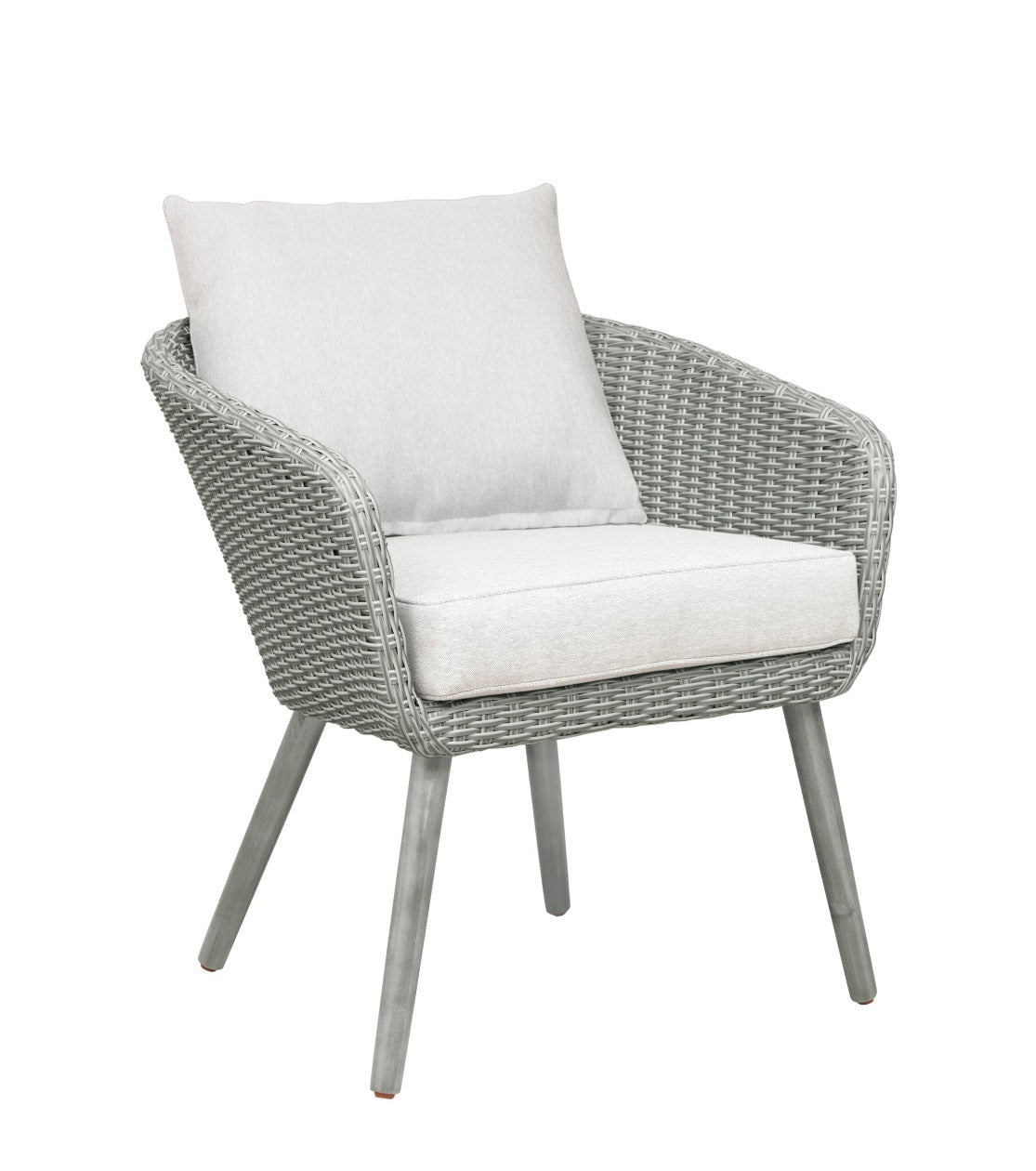 Outdoor 3 Piece Bistro Wicker Chairs with Table