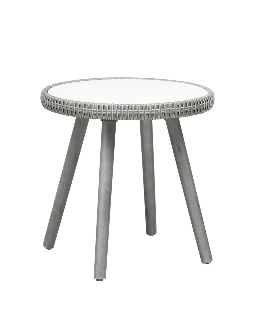 Outdoor 3 Piece Bistro Wicker Chairs with Table