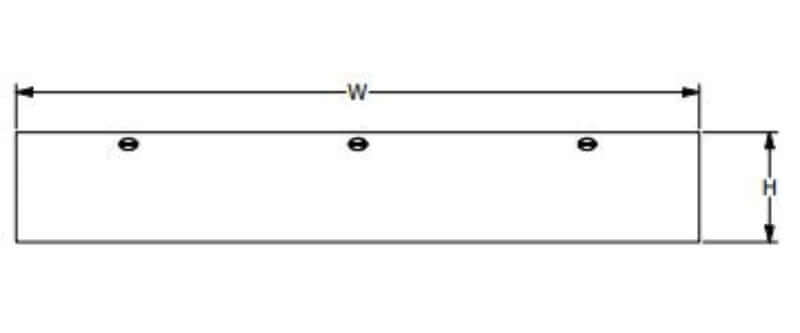 Echodeco 3/8" Acoustic Ceiling Baffles-Rectangle Design 48-96"W