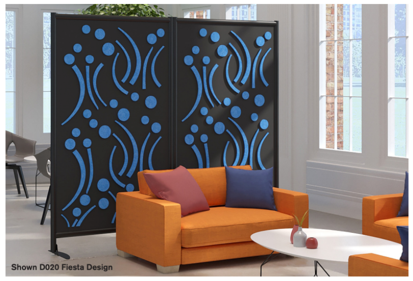 EchoDeco Villa Wall 85% Acoustic Decorative Divider