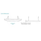 EchoDeco Acoustic Ceiling Cloud-Rectangle - Egyr Desk 