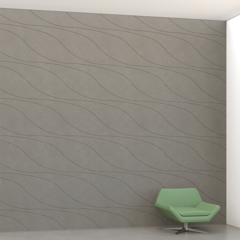 EchoScape Green Apple Acoustic Wall Tiles 23.5"W (Qty. 8 Tiles)