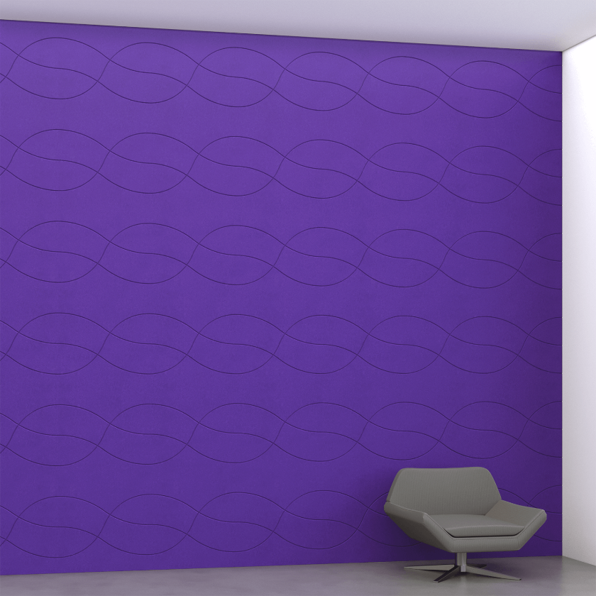 EchoScape Green Apple Acoustic Wall Tiles 23.5"W (Qty. 8 Tiles)