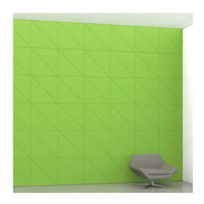 EchoScape Green Apple Acoustic Wall Tiles 23.5"W (Qty. 8 Tiles)