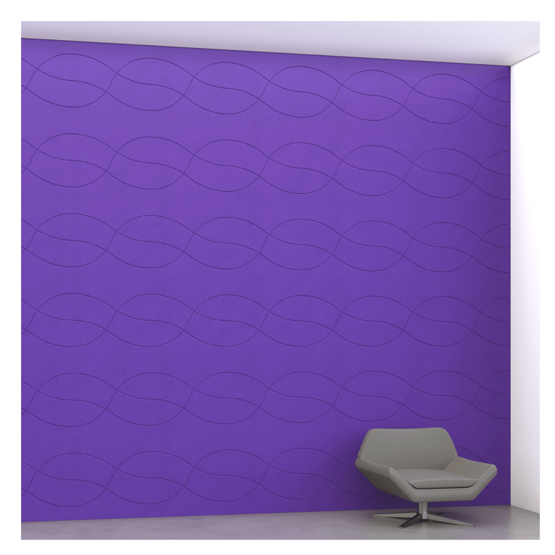 EchoScape Green Apple Acoustic Wall Tiles 23.5"W (Qty. 8 Tiles)